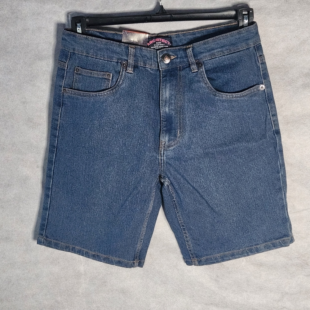 Mens Architect Jean Co. Regular Fit Denim Shorts